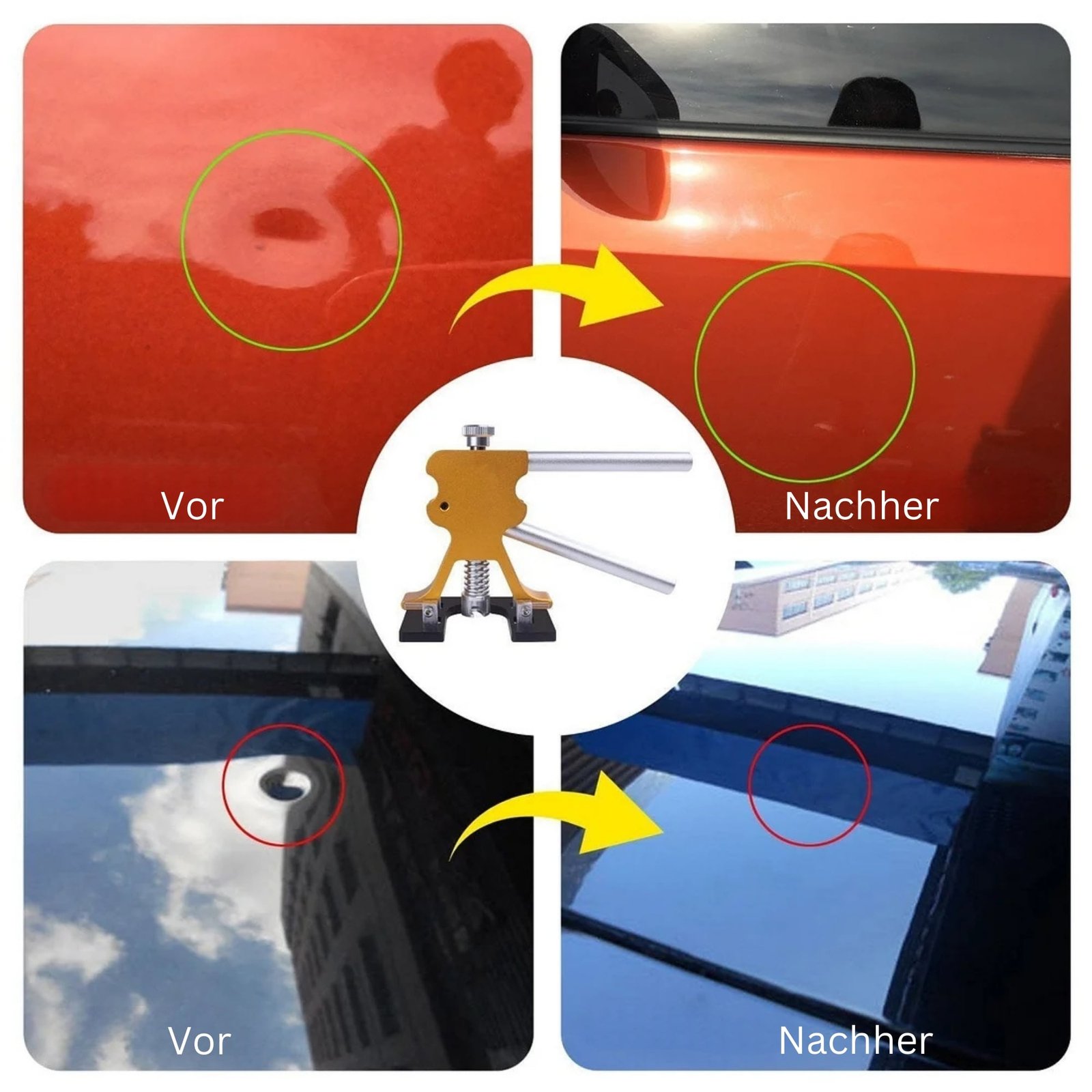 Lackschadenfreier Dellenentferner für Auto & Haushalt – Bild 3