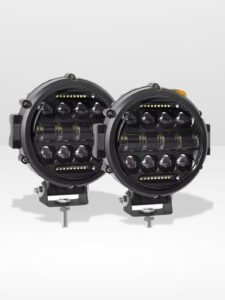 2x Fern-LED-Strahler