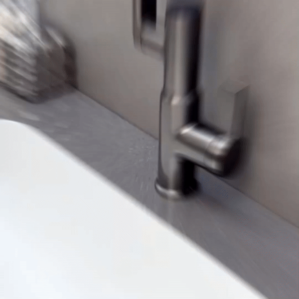 Küchenarmatur Badarmatur 360° schwenkbar LED-Anzeige – Bild 11