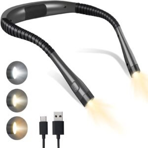 LED Leselampe Hals wiederaufladbar dimmbar