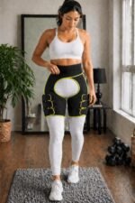 Verstellbarer Bauchgurt mit Oberschenkelbändern für Sport & Fitness