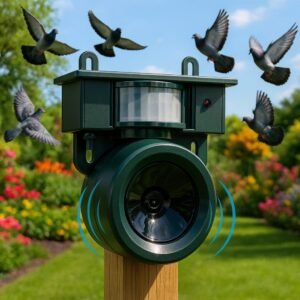 Vogelvertreiber Solar Balkon Garten – Tierfreundliche Abwehr