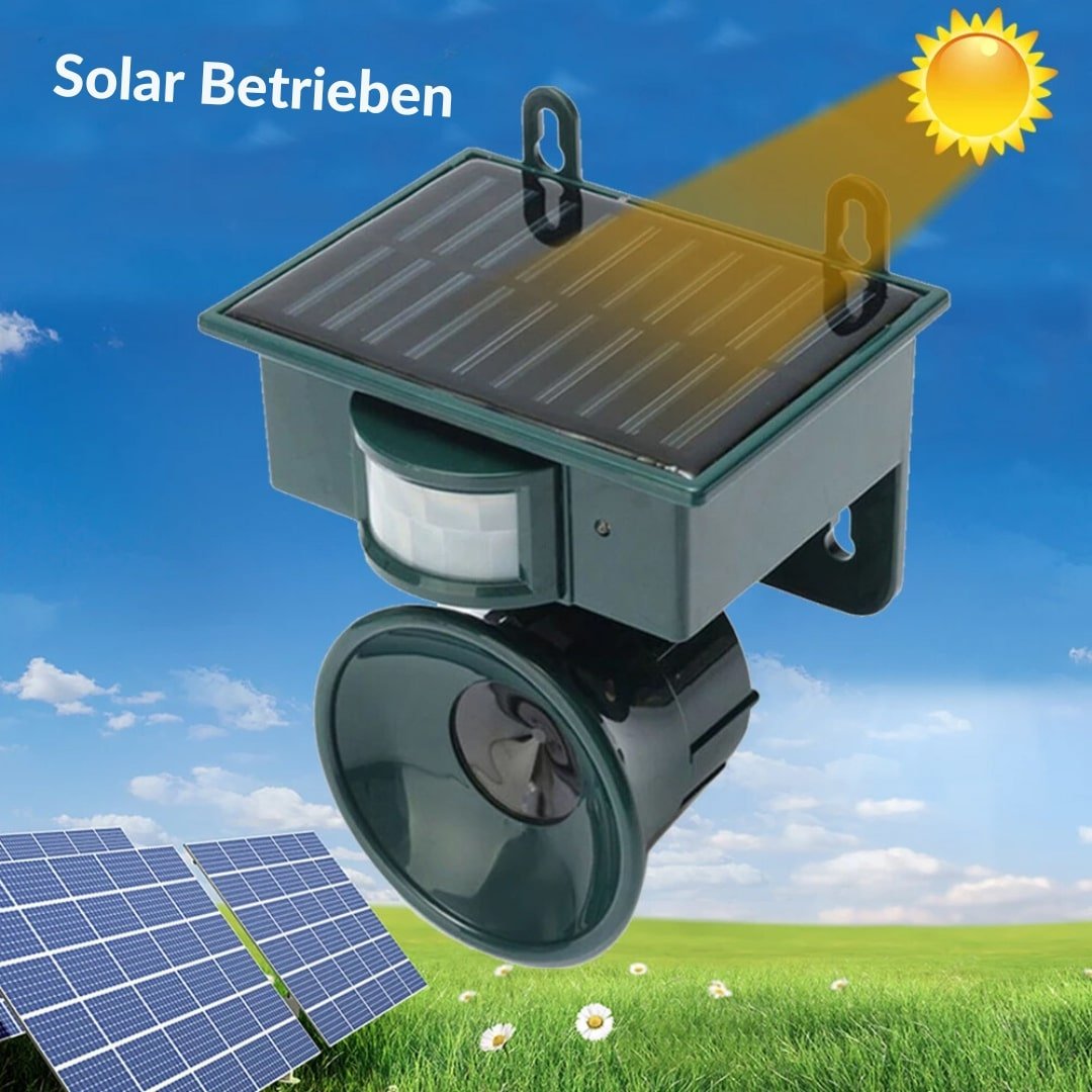 Vogelvertreiber Solar Balkon Garten – Tierfreundliche Abwehr – Bild 5