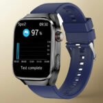 Smartwatch mit EKG+PPG, Körpertemperatur & Saphirglas