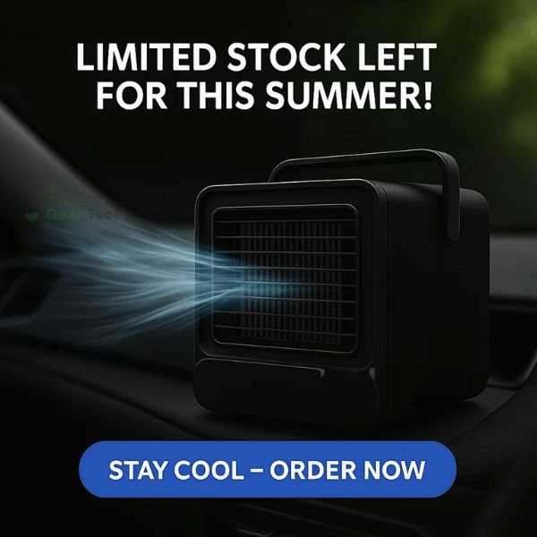 Mobiler Luftkühler 2-in-1 USB-betrieben für Zuhause & Auto – Bild 9