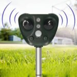 Vogelabwehrgerät Tierfreundlich LED-Licht IP44 Garten