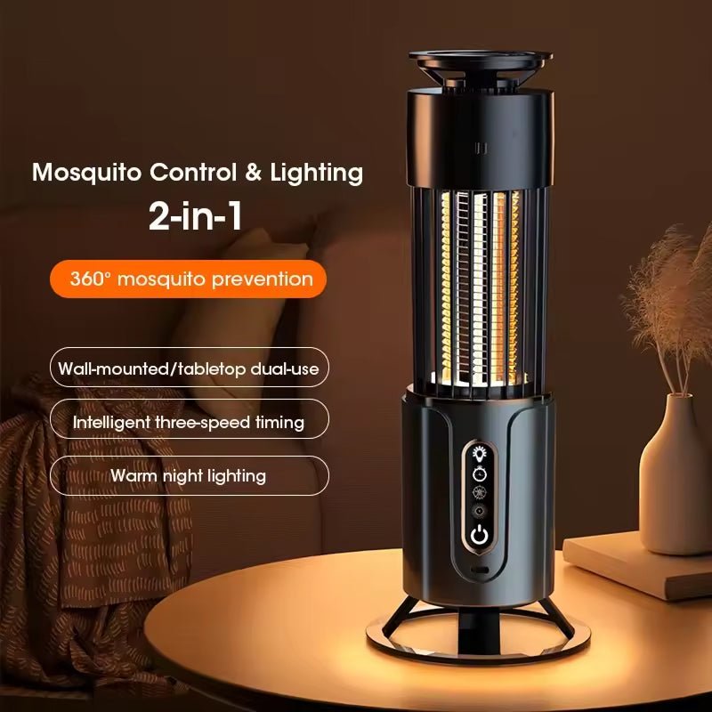 Insektenfalle UV-Licht 365nm 3000V chemiefrei Timer – Bild 3