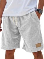 Herren Shorts lockere Passform mit gesticktem Logo
