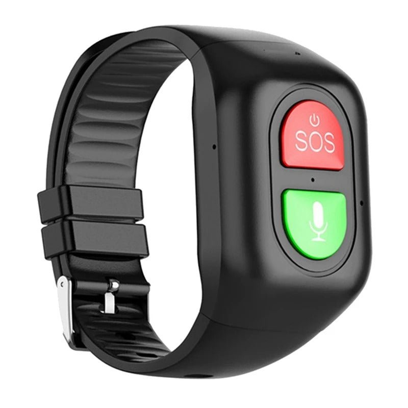 Smartwatch Senioren 4G GPS Echtzeit-Ortung IPX7 wasserdicht