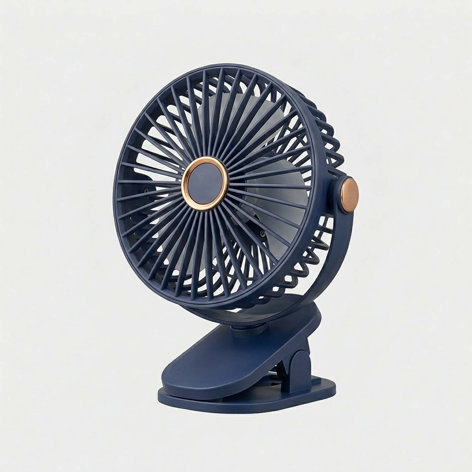 Mini Ventilator 3-in-1 mit USB-C Akku und LED-Licht