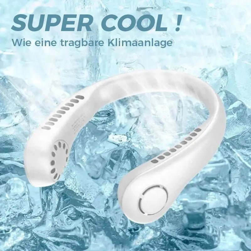 Nackenventilator blattlos, leise & 10h Akkulaufzeit – Bild 5