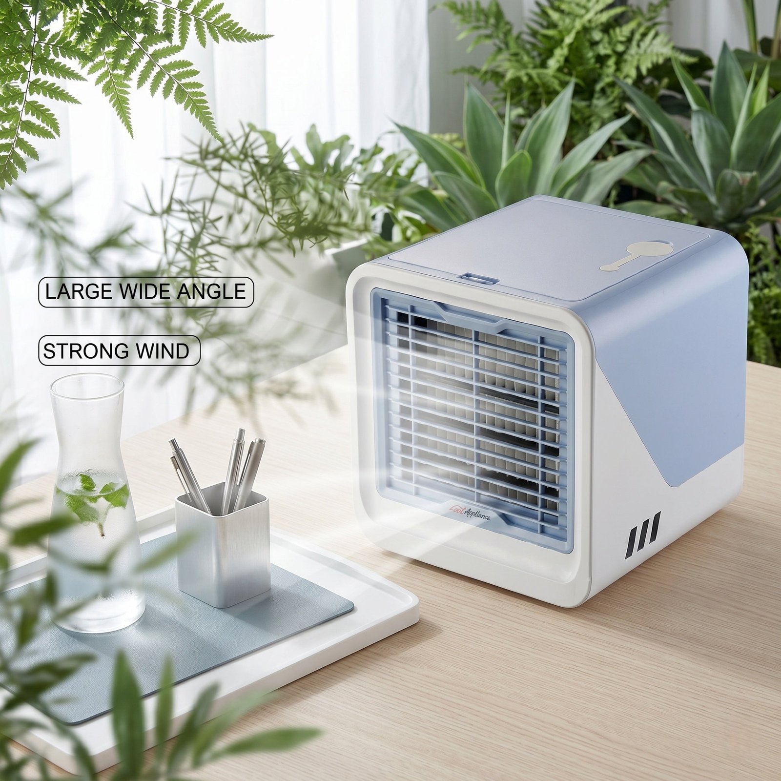 Luftkühler USB mit Verdunstung für Schreibtisch & Büro – Bild 6