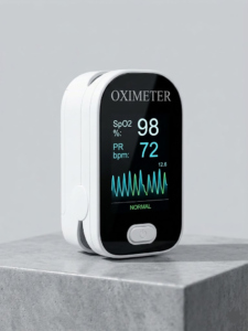Pulsoximeter Finger SpO2 Puls OLED Display