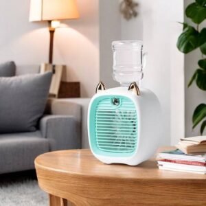 Mini Luftkühler tragbar Ultraschall-Nebel 2000mAh Akku