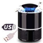 Mückenlampe USB mit UV-Licht und leisem Ventilator