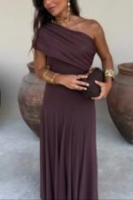 Damen Kleid leicht atmungsaktiv fließend