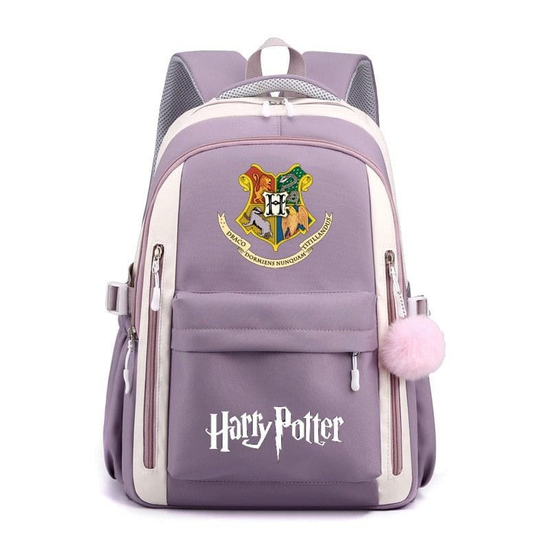 Kinder Rucksack Hogwarts geräumig verstellbare Gurte – Bild 3