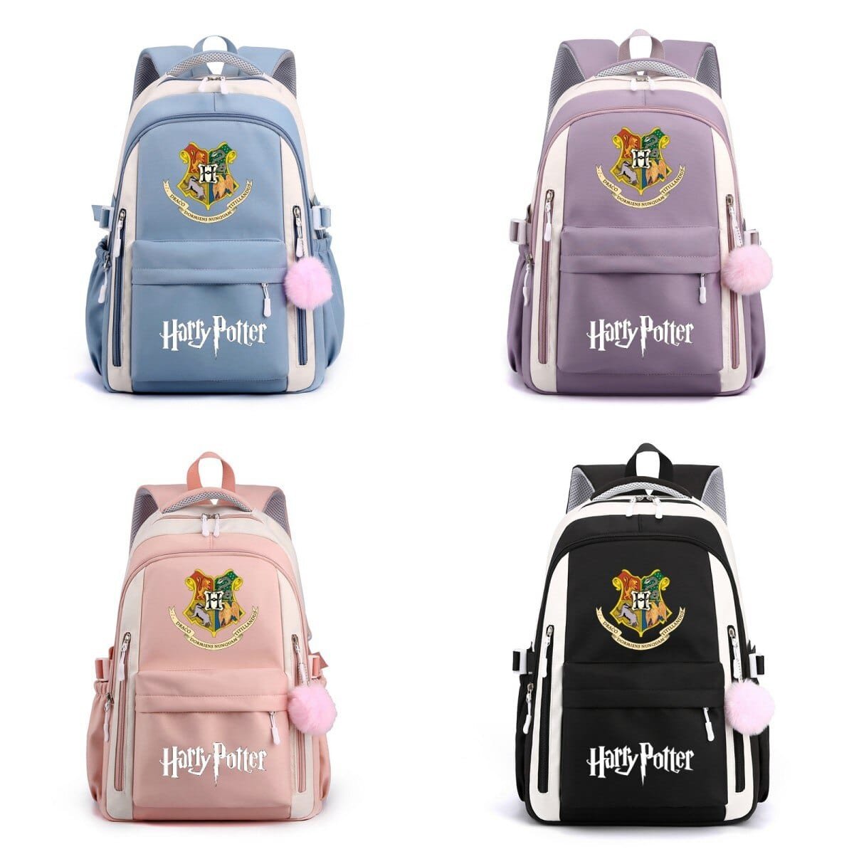 Kinder Rucksack Hogwarts geräumig verstellbare Gurte