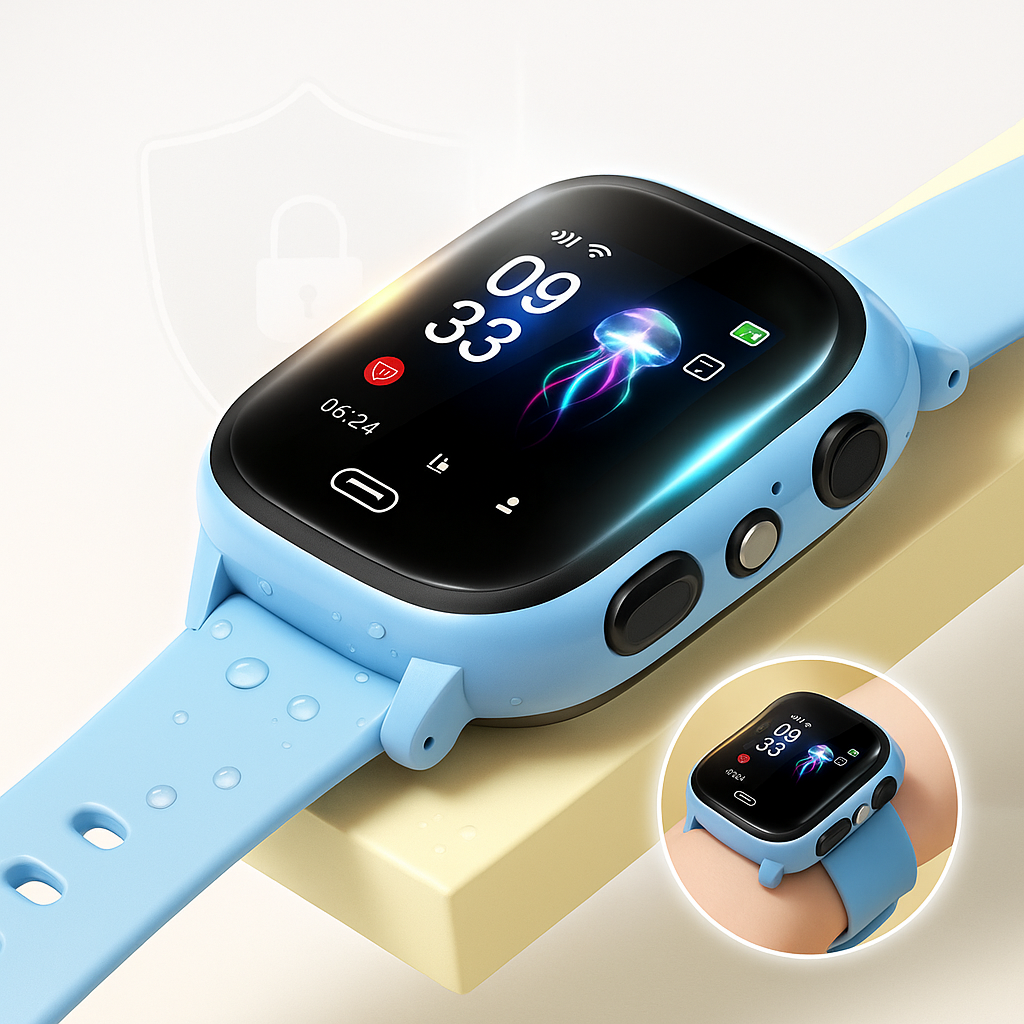 Smartwatch für Kinder mit GPS 4G und Videoanruf wasserdicht – Bild 4