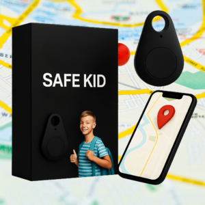 Kinder GPS-Tracker Wasserdicht IP67 | Keine Abo-Kosten | 5 Tage Akku