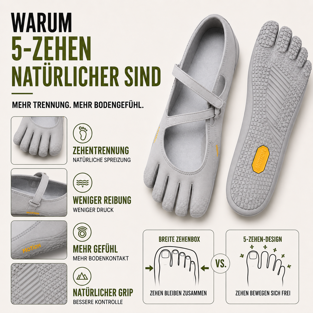 Damen Schuh Schnelltrocknend Flexible Sohle Yoga Gym – Bild 11