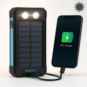 Solar Powerbank 500000mAh Off-Grid Outdoor Notstrom