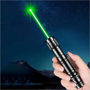 Laserpointer Grün 2000m Reichweite Eloxiertes Gehäuse