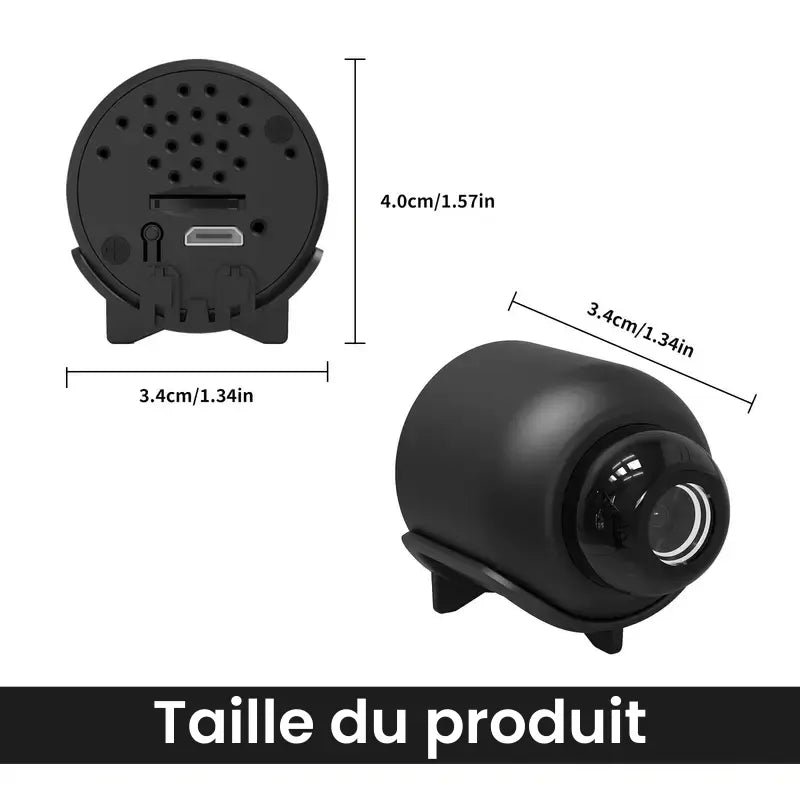 Überwachungskamera Mini WLAN Infrarot Nachtsicht 1080P – Bild 11