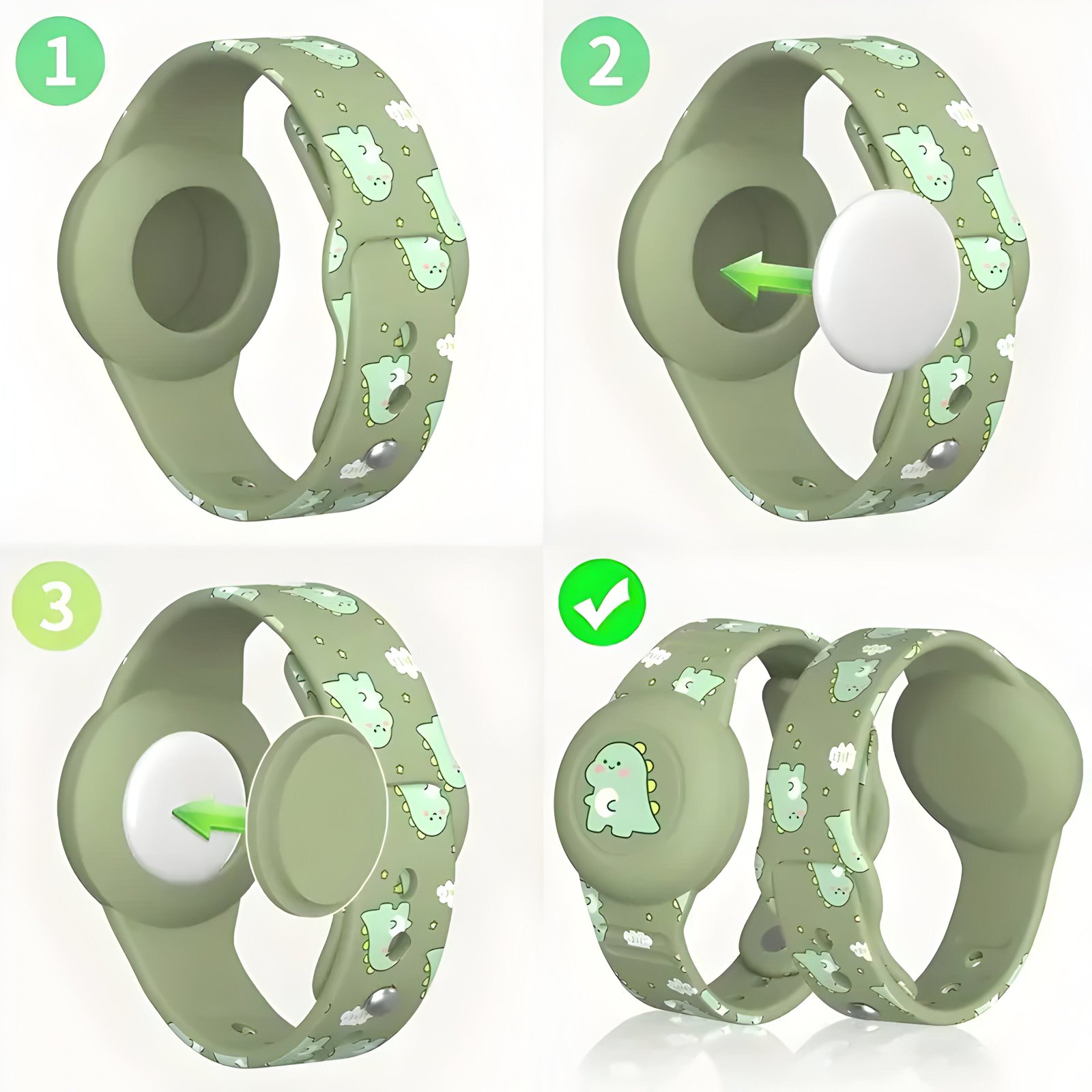 AirTag Kinderarmband Hautfreundlich Sicher Standortverfolgung – Bild 11