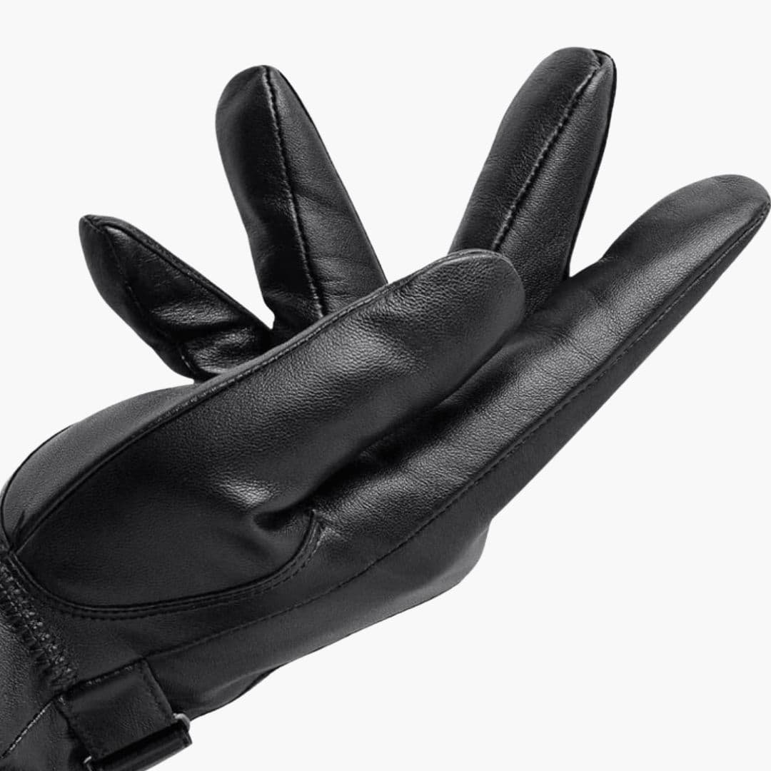 Herren Winterhandschuhe isolierend mit geripptem Bündchen – Bild 3