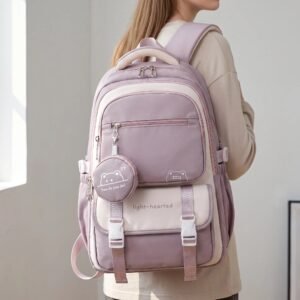 Schulrucksack mit Brustgurt & Gepäckgurt für Teenager