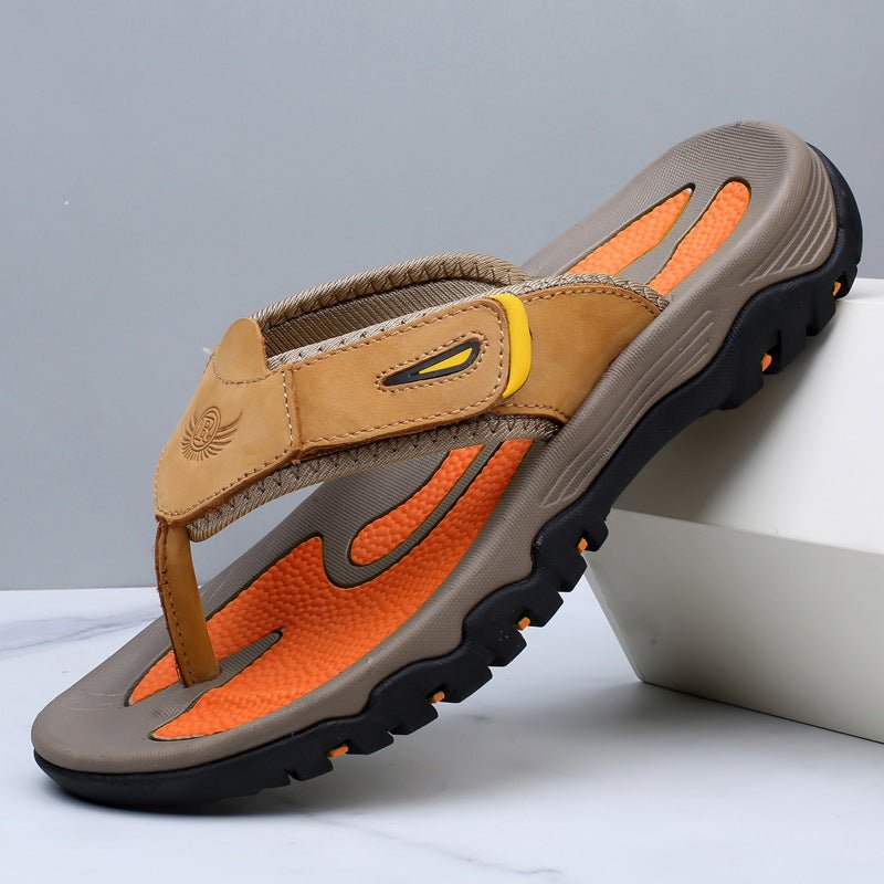Herren Sandalen Orthopädisch Atmungsaktiv Robuste Sohle – Bild 3