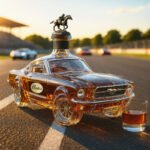 Whiskeykaraffe Mustang Design aus Glas – Elegantes Geschenk