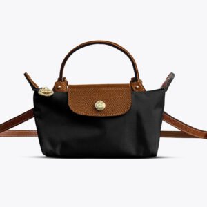 Damen Umhängetasche Minimalistisch Kompakt aus Leder