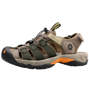 Herren Sandalen mit widerstandsfähiger Sohle & Zehenschutz