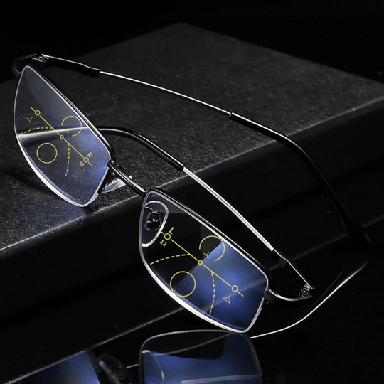 Gleitsichtbrille selbsttönend Blaulichtfilter UV-Schutz – Bild 5