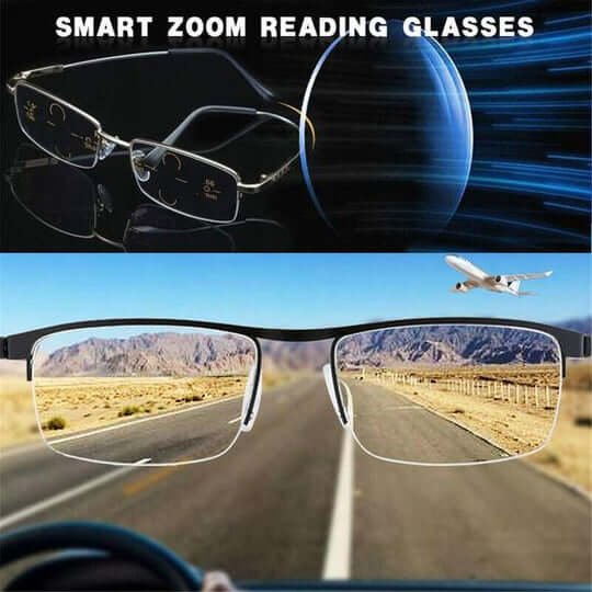 Gleitsichtbrille selbsttönend Blaulichtfilter UV-Schutz – Bild 9
