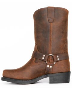 Herren Cowboy Boots Echtleder Western Dezente Erhöhung