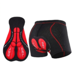 Radhose Unisex Gelpolster atmungsaktiv Polyester