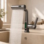 Wasserhahn Ausziehbar Keramikventil Antibakteriell Stromlos