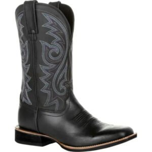 Damen Cowboy Stiefel mittlere Schafthöhe Slip-On Design
