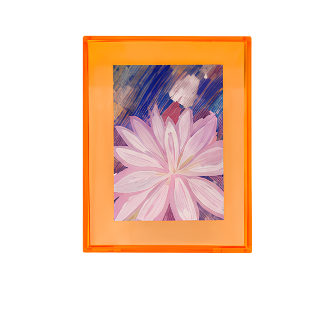 Bilderrahmen Acryl Neonfarben Retro-Stil Wand & Tisch – Bild 3