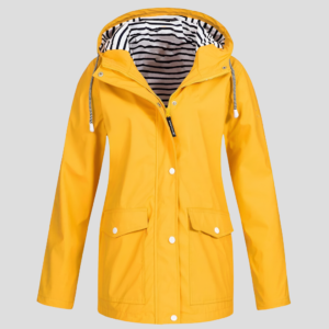 Damen Outdoor Jacke leicht winddicht Reißverschlusstaschen