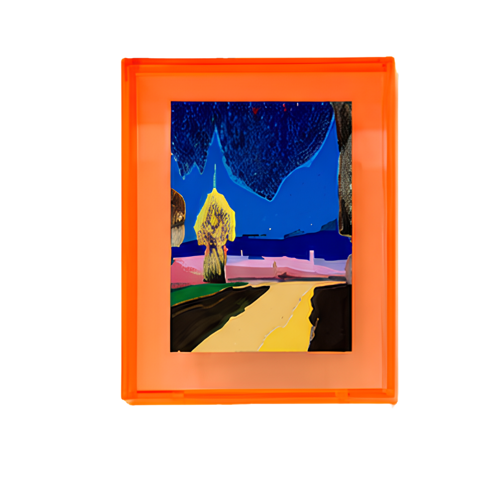 Bilderrahmen Acryl Neonfarben Retro-Stil Wand & Tisch – Bild 6