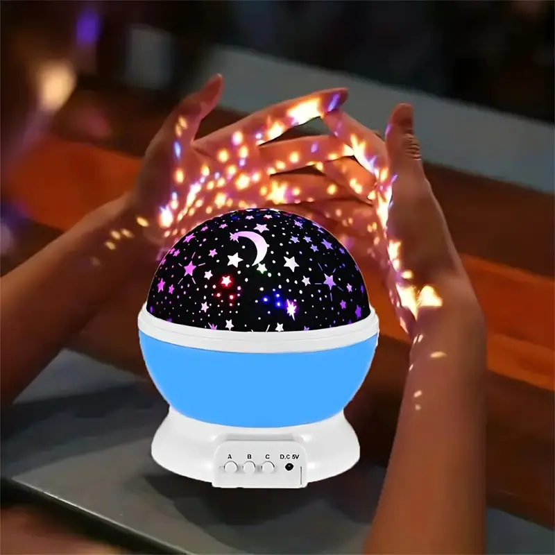 Sternenprojektor Nachtlicht USB aufladbar Kinderzimmer – Bild 4