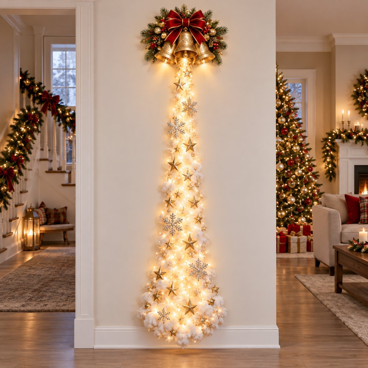 Weihnachts Wandleuchte – Leuchtender Pfad & Bewegungseffekt – Bild 10