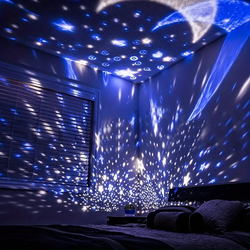 Sternenprojektor Nachtlicht USB aufladbar Kinderzimmer – Bild 7