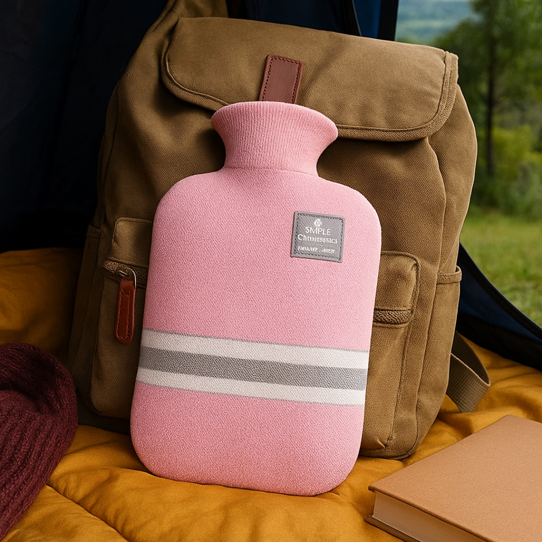 Wärmflasche 2 Liter mit Strickbezug & Kühlfunktion – Bild 11