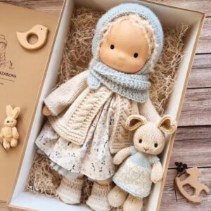 Waldorfpuppe Handgemacht für Kinder | Kreativität & Sozialentwicklung