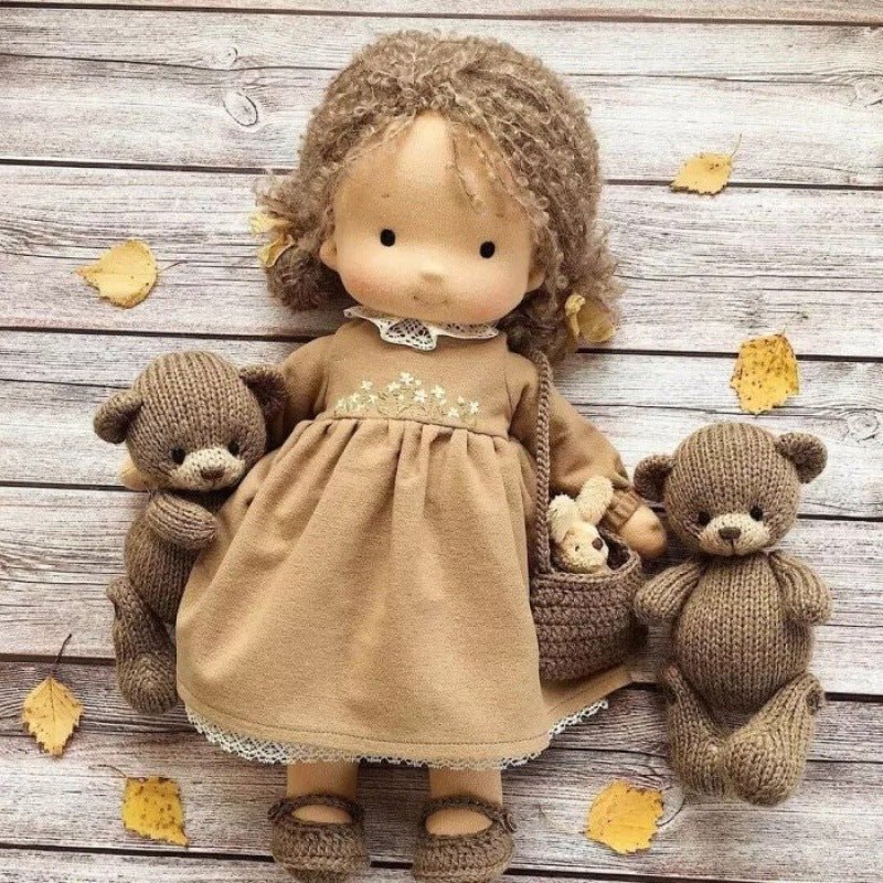Waldorfpuppe Handgemacht für Kinder | Kreativität & Sozialentwicklung – Bild 18